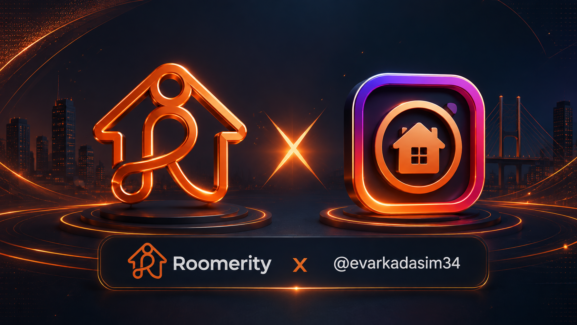 Roomerity x @evarkadasim34 İş Birliği: İlanın Artık Çift Etkiyle Yayında! 🚀 1 Roomerity x @evarkadasim34 İş Birliği: İlanın Artık Çift Etkiyle Yayında! 🚀